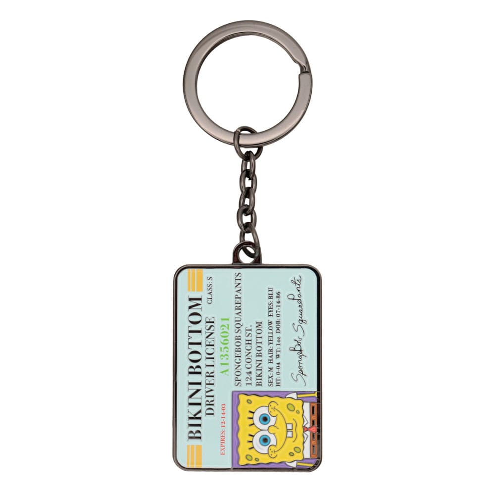 FaNaTtik SpongeBob Schwammkopf Driver License Limited Edition Schlüsselanhänger