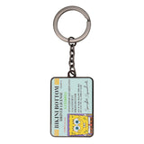 FaNaTtik SpongeBob Schwammkopf Driver License Limited Edition Schlüsselanhänger