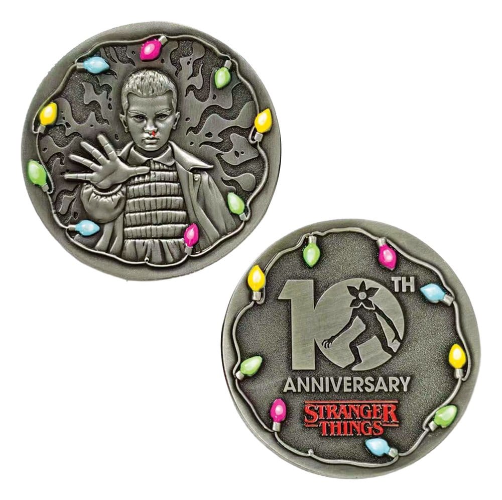 FaNaTtik Stranger Things 10th Anniversary Eleven Limited Edition Sammelmünze