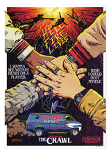 FaNaTtik Stranger Things 5 The Crawl Limited Edition Kunstdruck