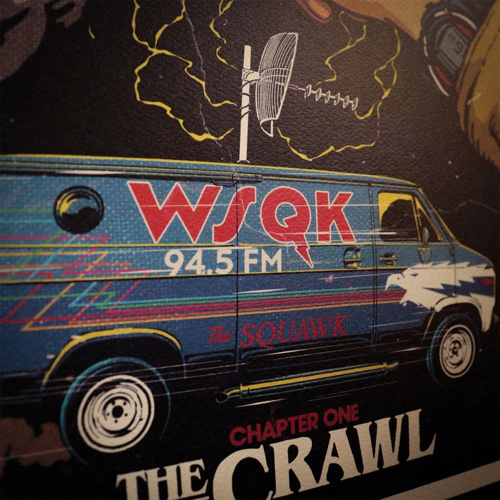 FaNaTtik Stranger Things 5 The Crawl Limited Edition Kunstdruck