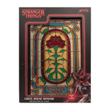 FaNaTtik Stranger Things Creel House Stained Glass Window Resinschild