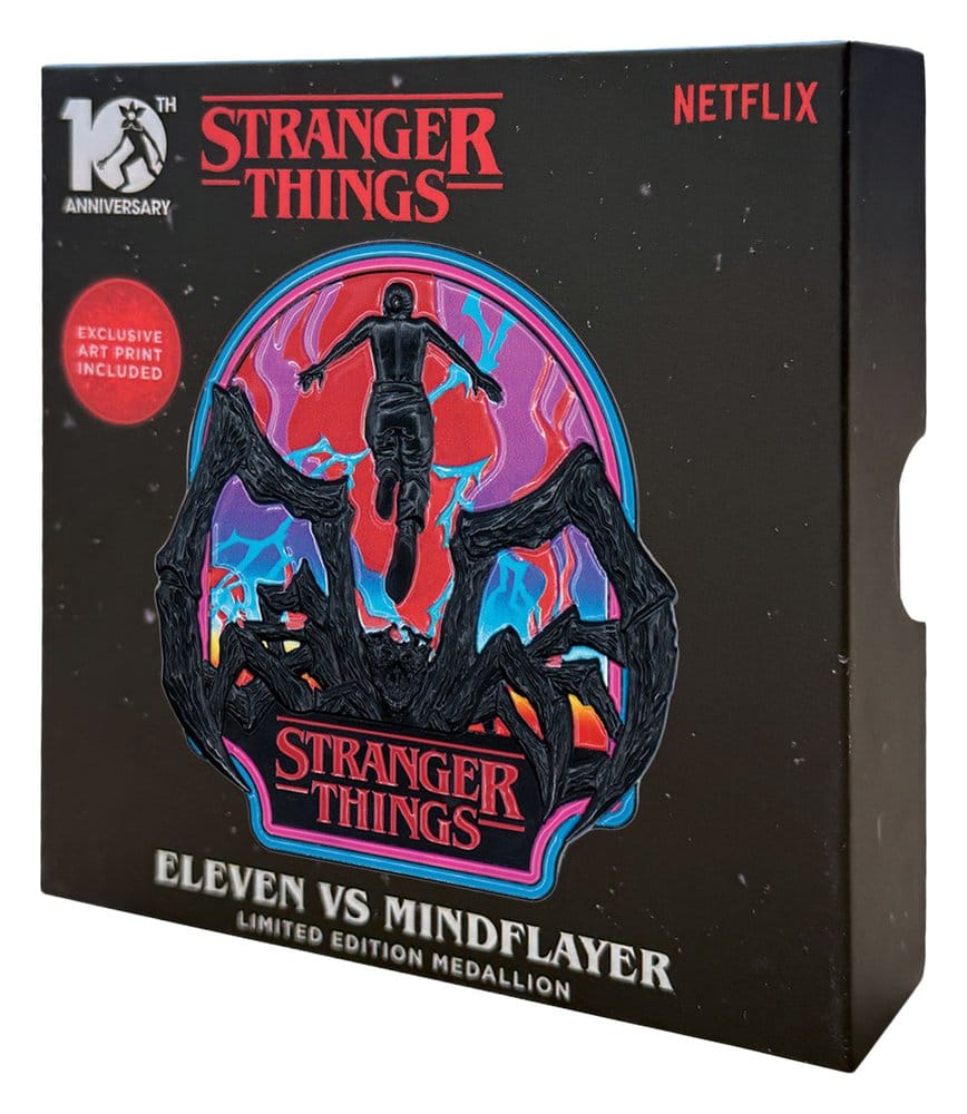 FaNaTtik Stranger Things Eleven & Mind Flayer Limited Edition Medaille