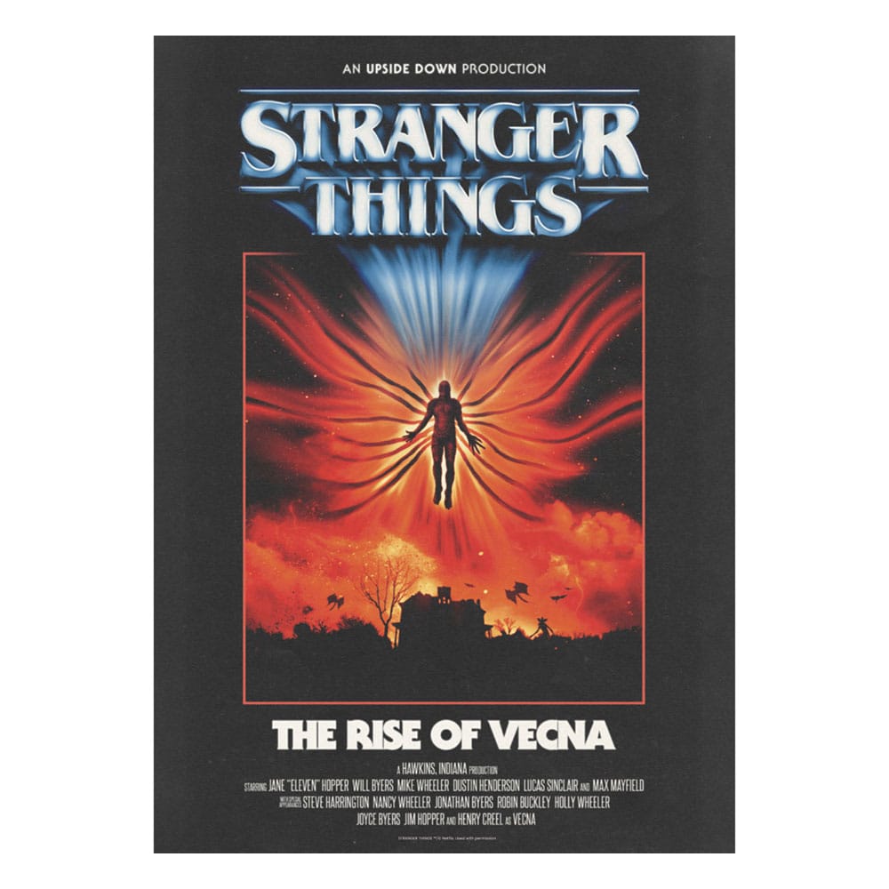 FaNaTtik Stranger Things The Rise of Vecna Limited Edition Kunstdruck
