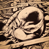 FaNaTtik Teenage Mutant Ninja Turtles Comic Limited Edition Kunstdruck