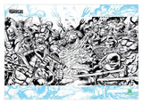 FaNaTtik Teenage Mutant Ninja Turtles Comic Limited Edition Kunstdruck