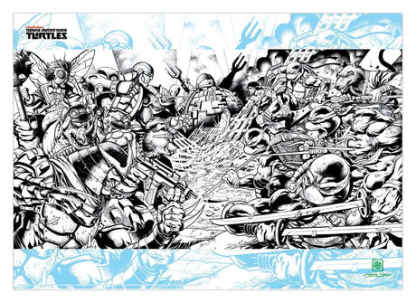 FaNaTtik Teenage Mutant Ninja Turtles Comic Limited Edition Kunstdruck