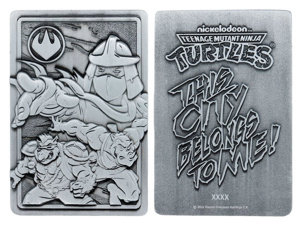 FaNaTtik Teenage Mutant Ninja Turtles Villain Limited Edition Metallbarren