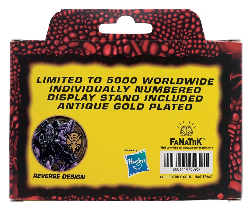 FaNaTtik Transformers Beast Wars 30th Anniversary Limited Edition Sammelmünze