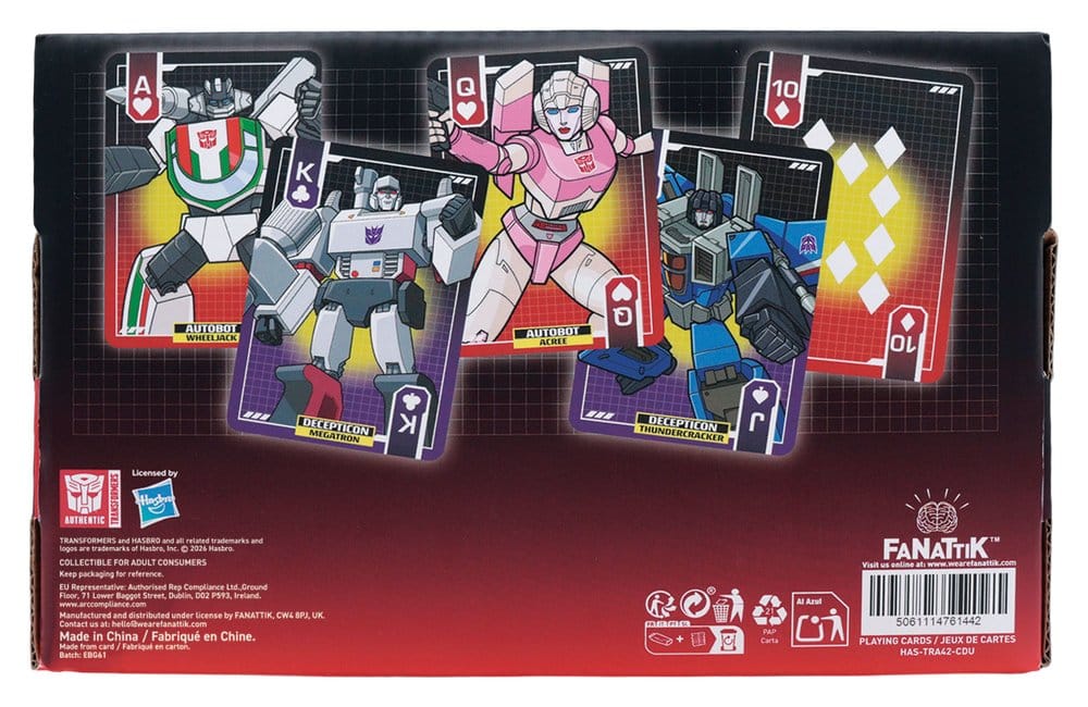 FaNaTtik Transformers Display (12) Spielkarten