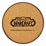 FaNaTtik World Of Warcraft 4er-Pack Bedrucktes Metall Untersetzer
