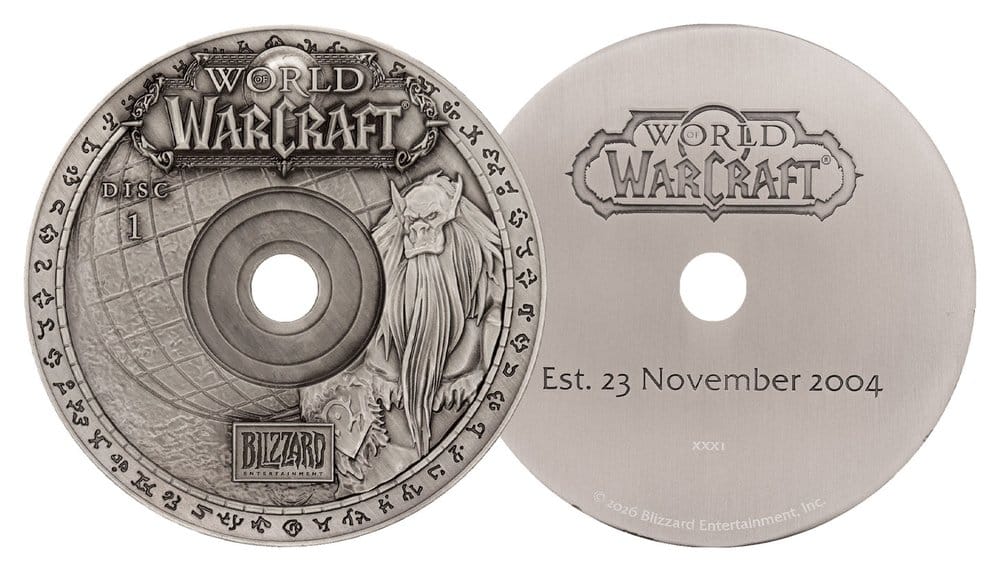 FaNaTtik World Of Warcraft CD-ROM Limited Edition Replik