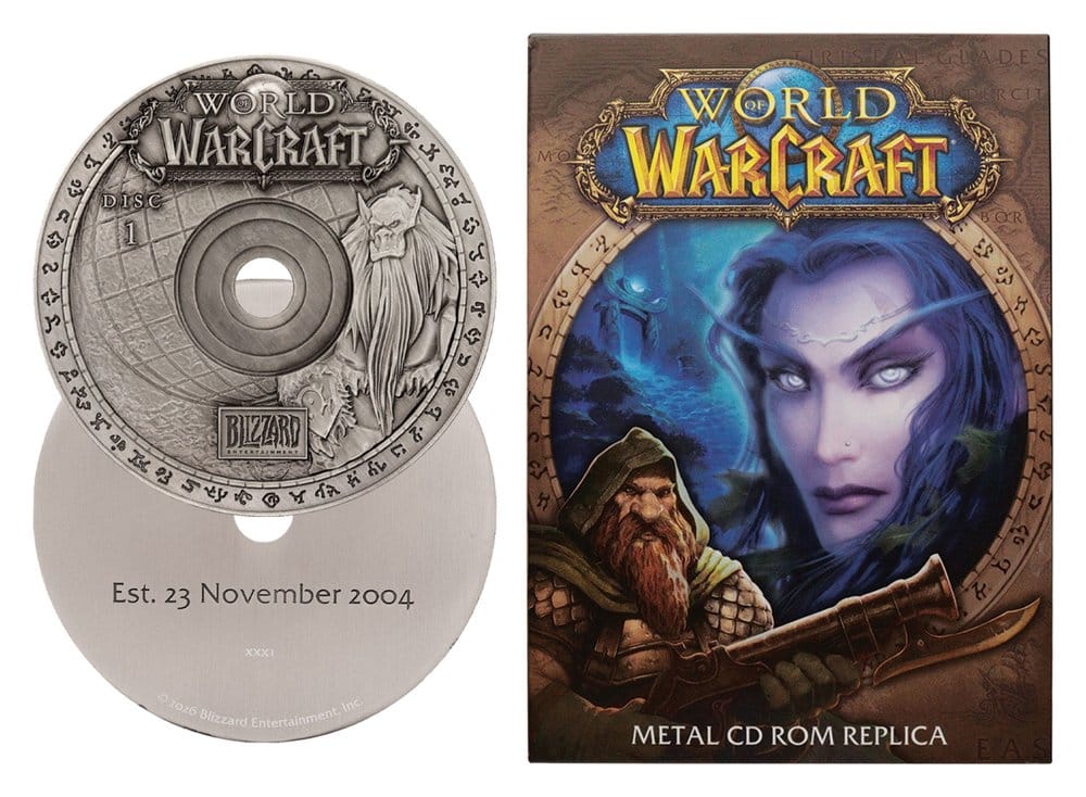 FaNaTtik World Of Warcraft CD-ROM Limited Edition Replik