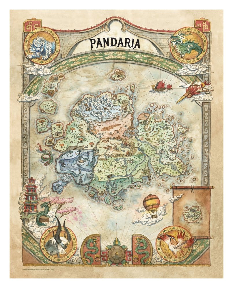 FaNaTtik World Of Warcraft Set Limited Edition Kunstdruck