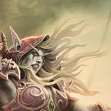 FaNaTtik World Of Warcraft Sylvanas Vs Anduin Wrynn Limited Edition Kunstdruck