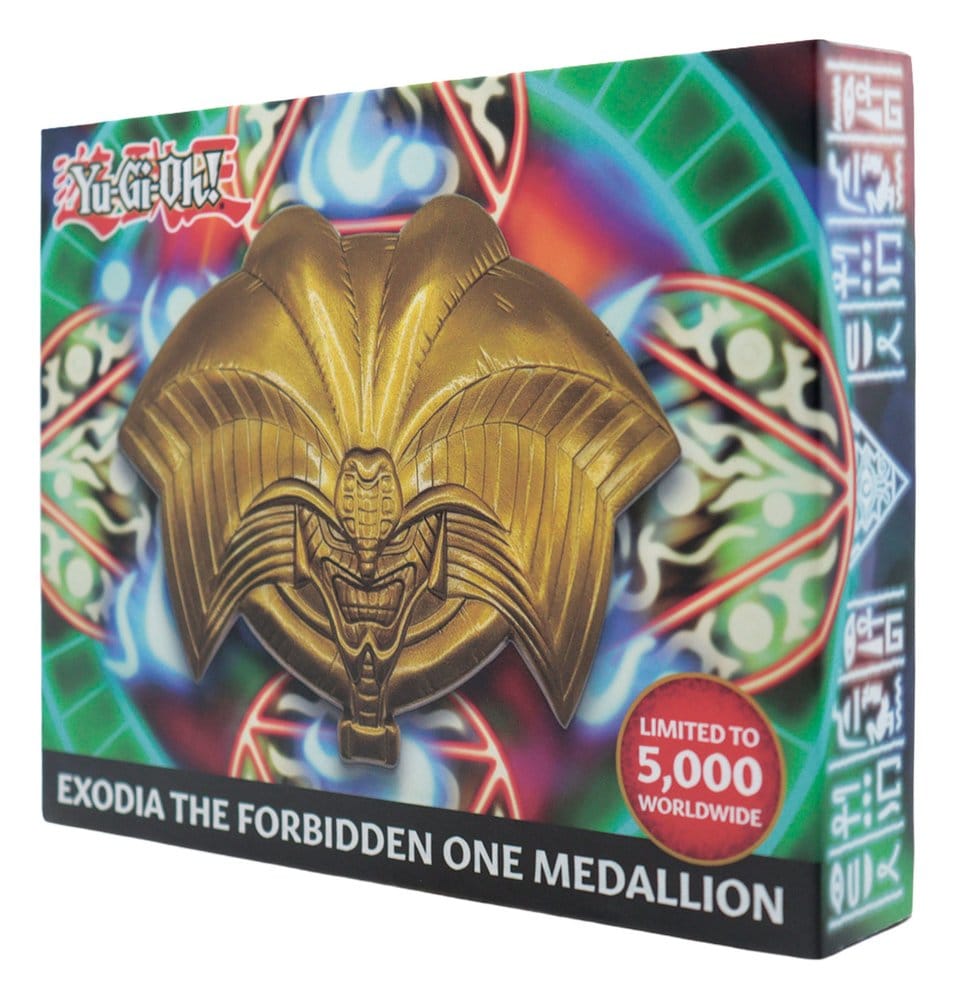 FaNaTtik Yu-Gi-Oh Exodia Head Limited Edition Medaille