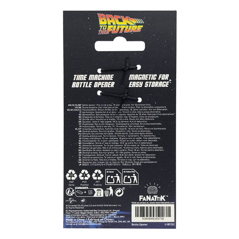 FaNaTtik Zurück in die Zukunft DeLorean Flaschenöffner