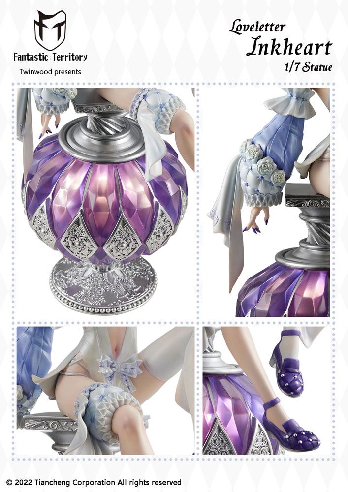 Fantastic Territory Love Letter Inkheart PVC Statue - Beschädigte Verpackung