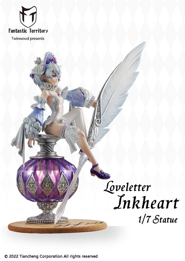 Fantastic Territory Love Letter Inkheart PVC Statue - Beschädigte Verpackung