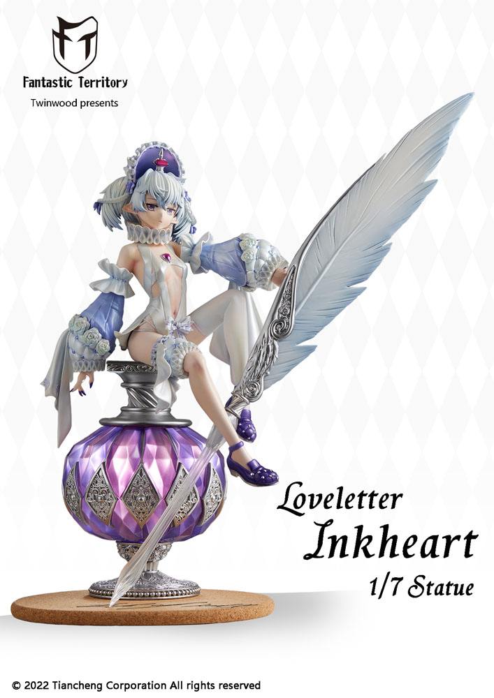 Fantastic Territory Love Letter Inkheart PVC Statue - Beschädigte Verpackung