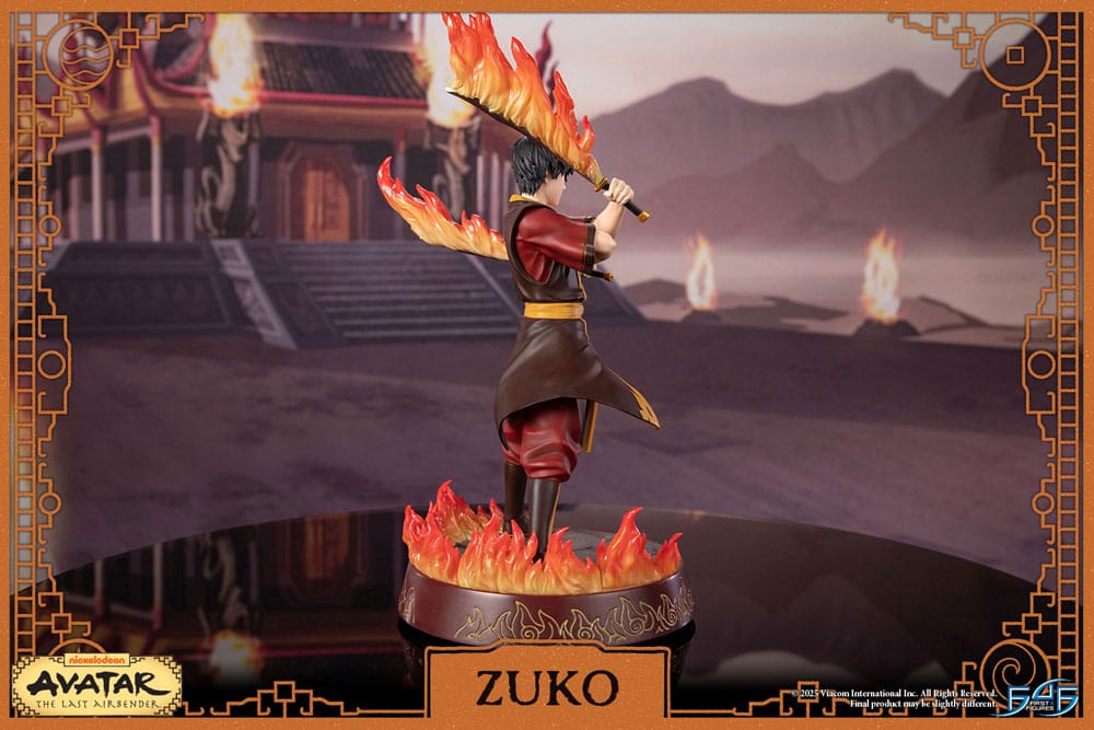 First 4 Figures Avatar Der Herr der Elemente Zuko Statue