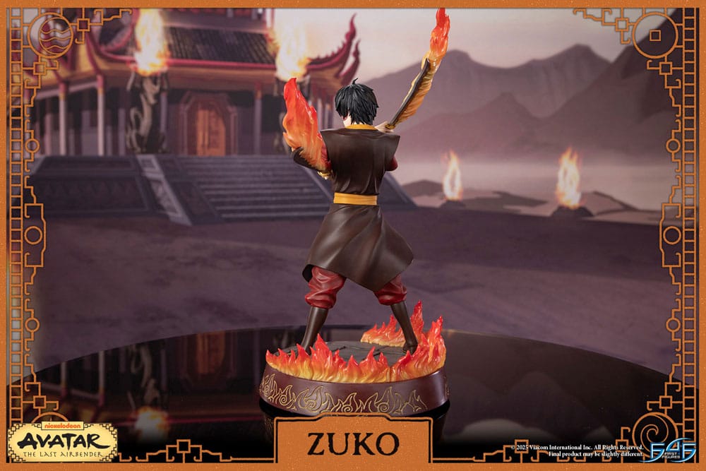 First 4 Figures Avatar Der Herr der Elemente Zuko Statue