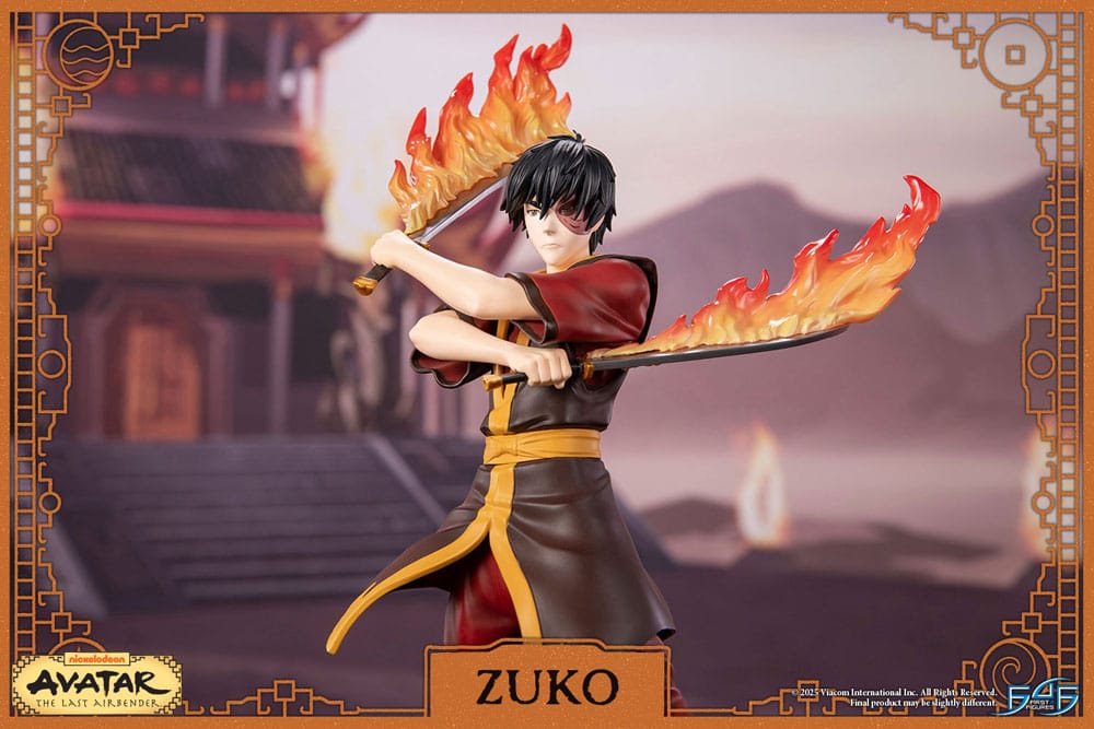 First 4 Figures Avatar Der Herr der Elemente Zuko Statue