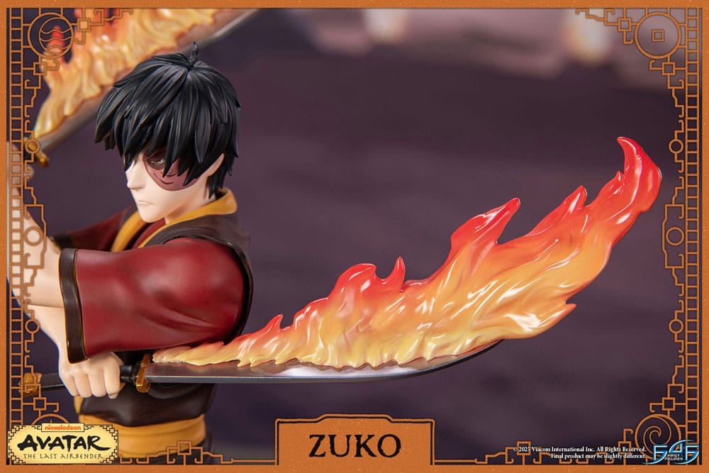 First 4 Figures Avatar Der Herr der Elemente Zuko Statue