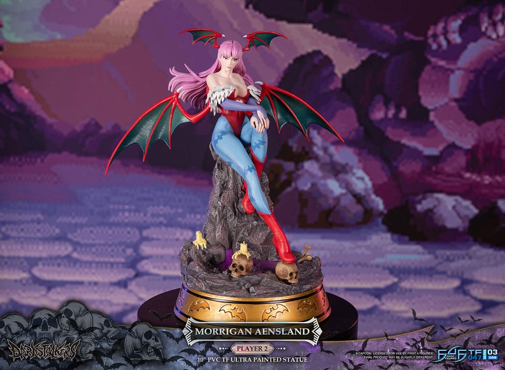 First 4 Figures Darkstalkers Morrigan Aensland Player 2 Variant Statue