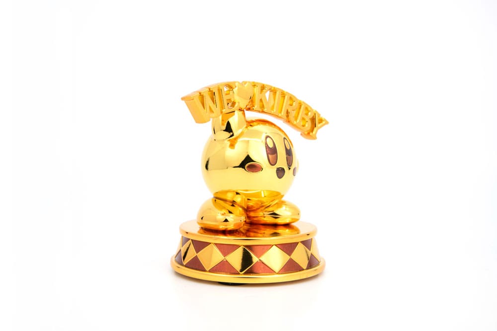 First 4 Figures Kirby We Love Kirby Gold Edition DieCast Statue