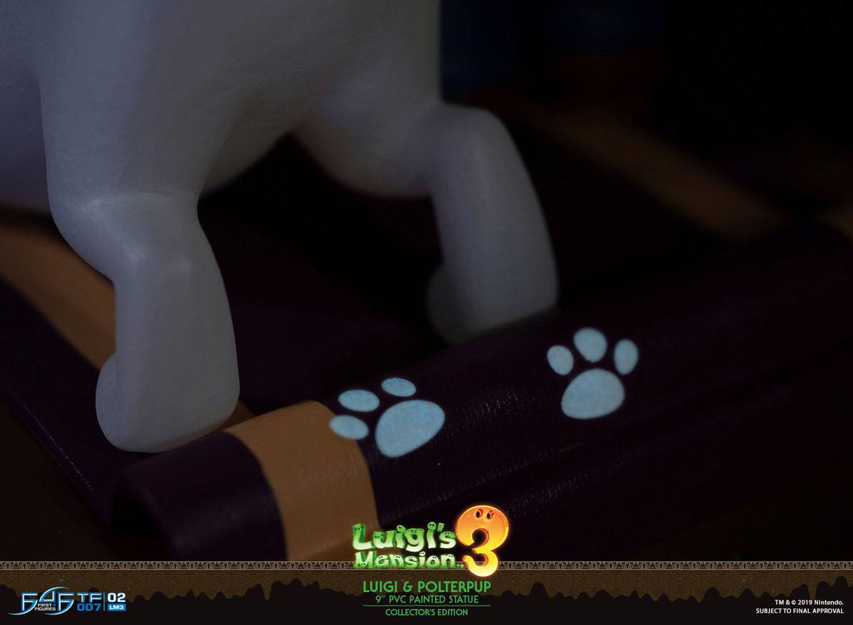 First 4 Figures Luigi’s Mansion 3 PVC Luigi & Polterpinscher Collector’s Edition Statue