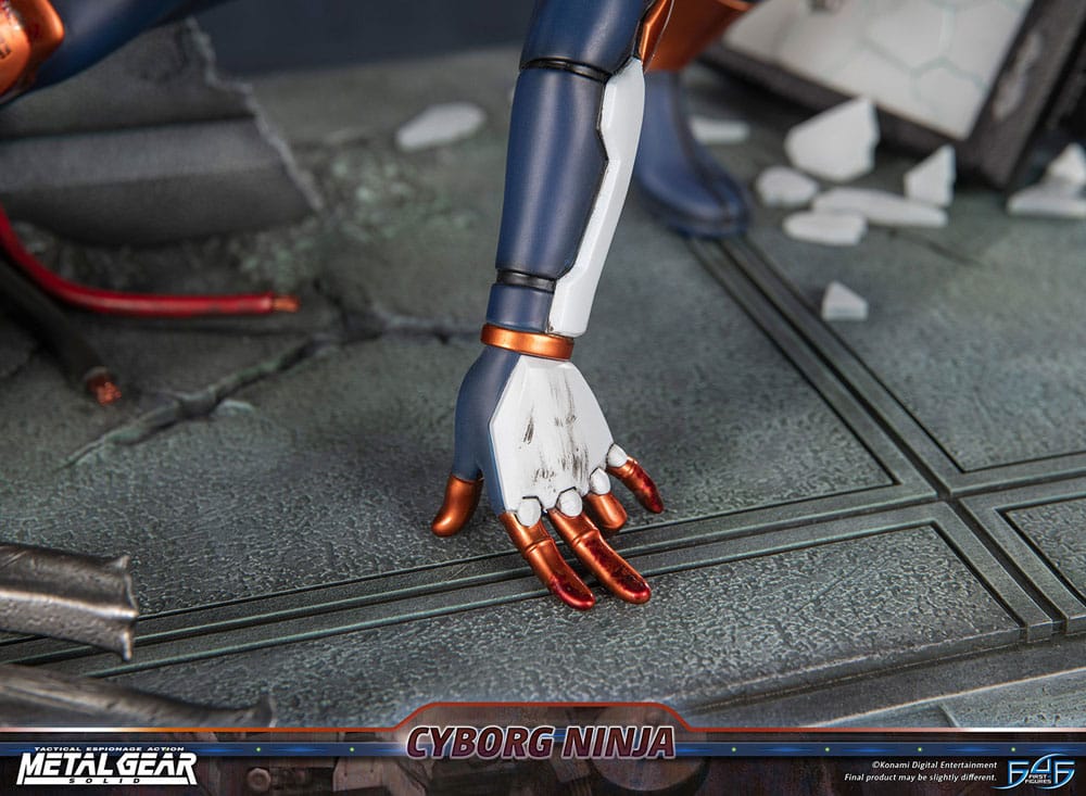 First 4 Figures Metal Gear Solid Cyborg Ninja Gray Fox Statue