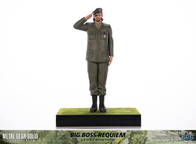 First 4 Figures Metal Gear Solid 3 Snake Eater Big Boss Requiem 1/4 Statue