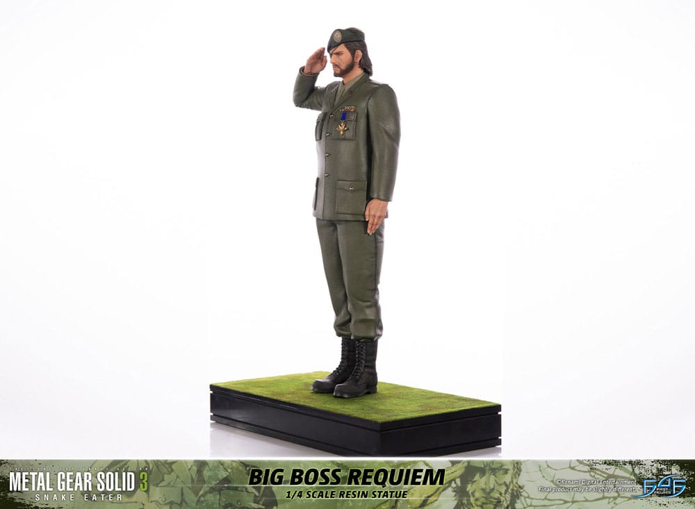 First 4 Figures Metal Gear Solid 3 Snake Eater Big Boss Requiem 1/4 Statue