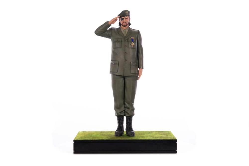 First 4 Figures Metal Gear Solid 3 Snake Eater Big Boss Requiem 1/4 Statue