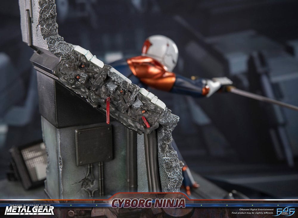 First 4 Figures Metal Gear Solid Cyborg Ninja Gray Fox Statue