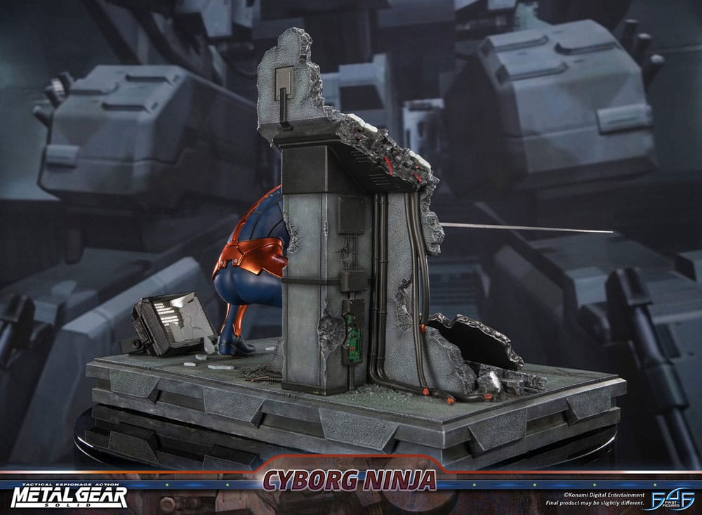 First 4 Figures Metal Gear Solid Cyborg Ninja Gray Fox Statue