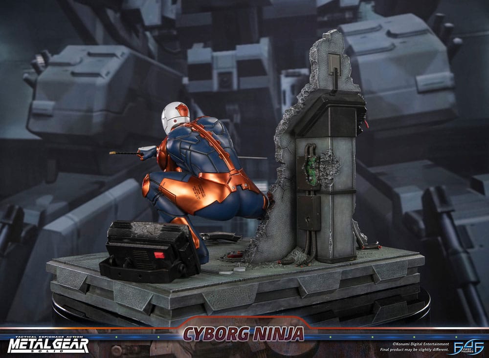 First 4 Figures Metal Gear Solid Cyborg Ninja Gray Fox Statue