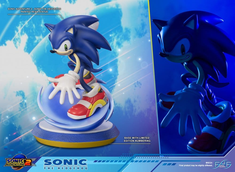 First 4 Figures Sega Sonic The Hedgehog Resin Statue