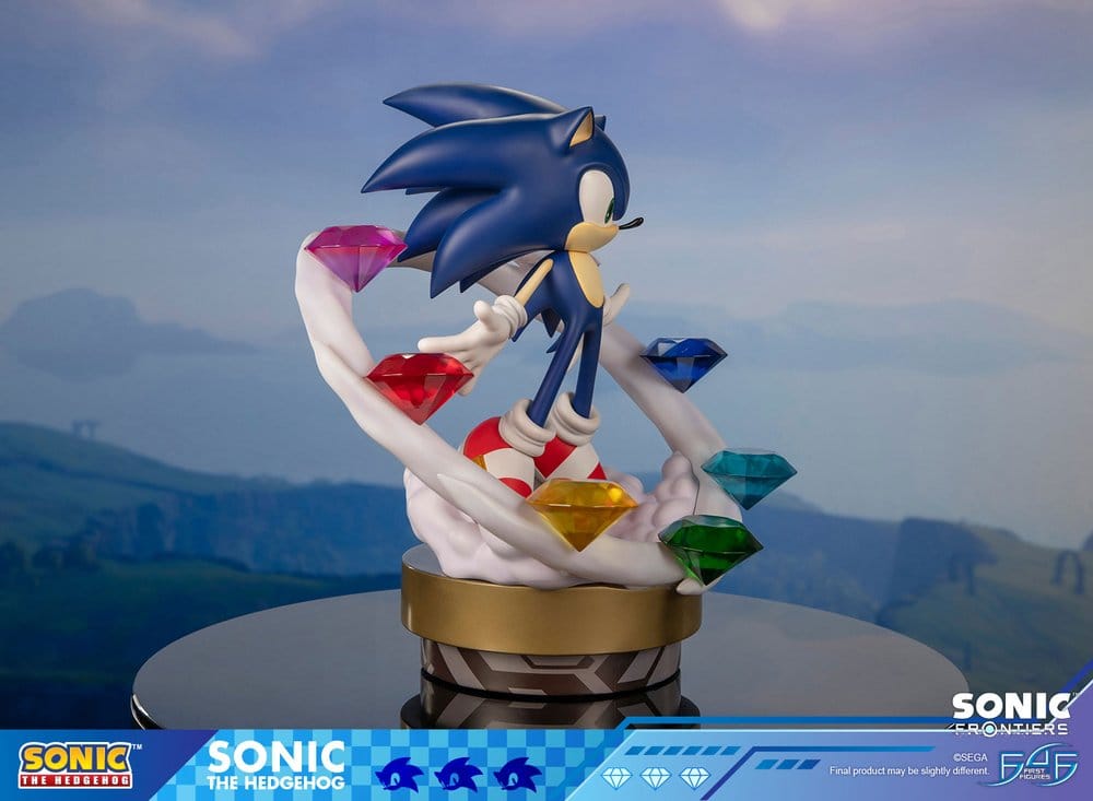 First 4 Figures Sonic The Hedgehog Sonic Frontiers Sonic Statue
