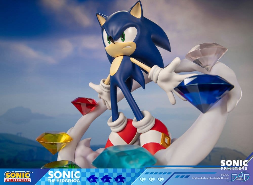 First 4 Figures Sonic The Hedgehog Sonic Frontiers Sonic Statue