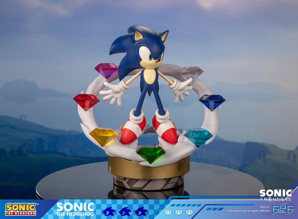 First 4 Figures Sonic The Hedgehog Sonic Frontiers Sonic Statue