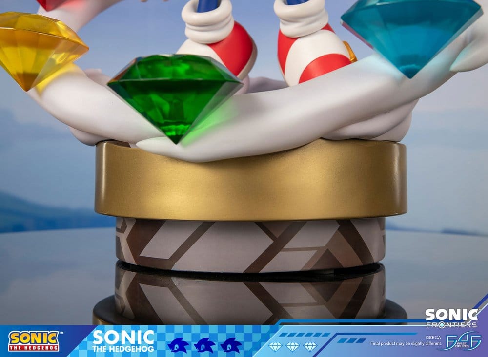 First 4 Figures Sonic The Hedgehog Sonic Frontiers Sonic Statue