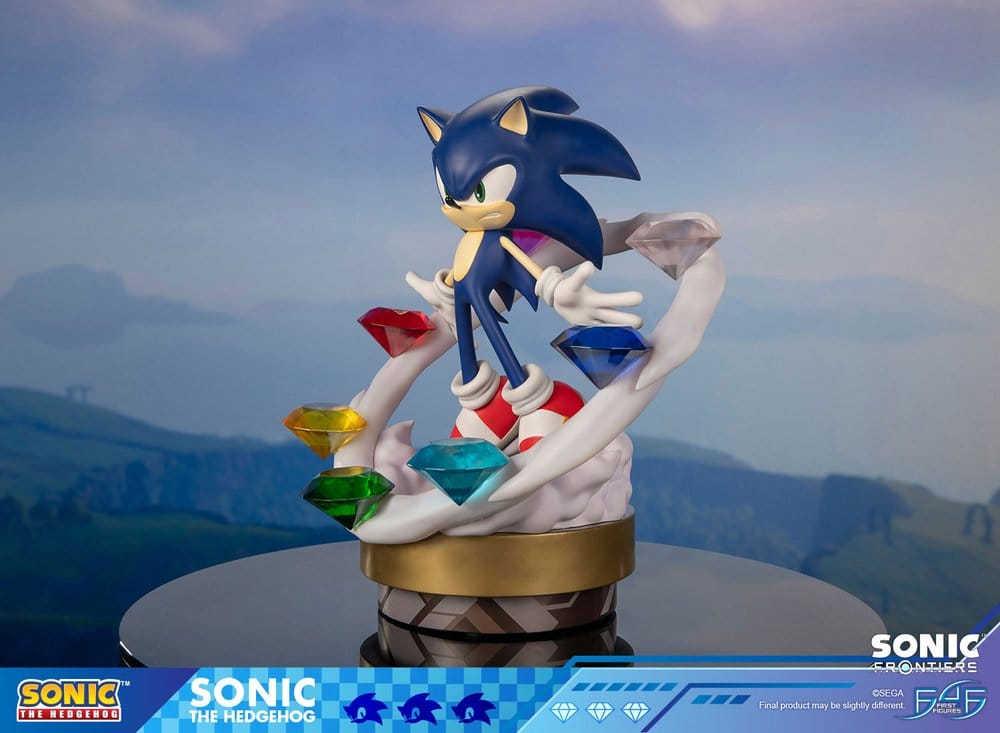 First 4 Figures Sonic The Hedgehog Sonic Frontiers Sonic Statue