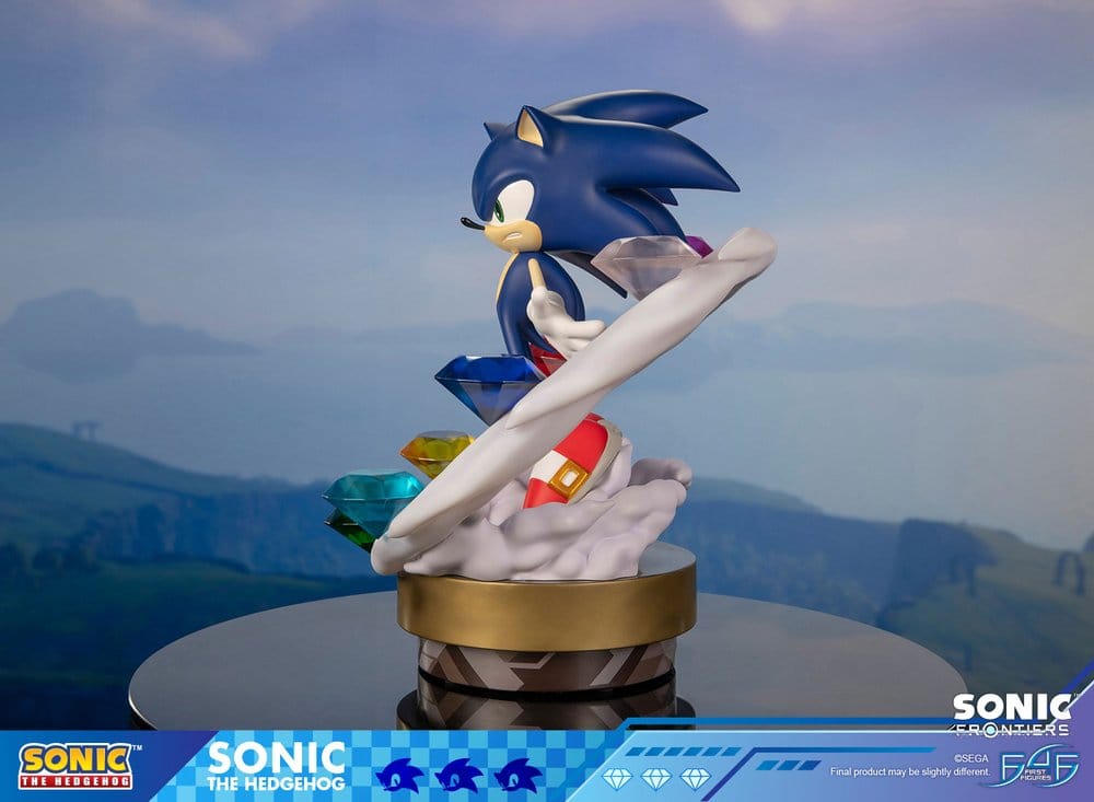 First 4 Figures Sonic The Hedgehog Sonic Frontiers Sonic Statue