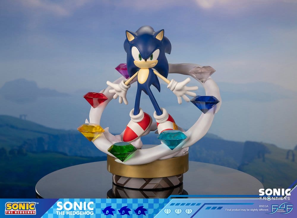First 4 Figures Sonic The Hedgehog Sonic Frontiers Sonic Statue