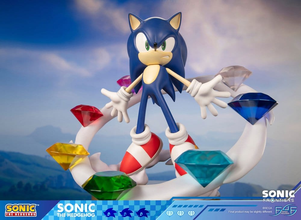 First 4 Figures Sonic The Hedgehog Sonic Frontiers Sonic Statue