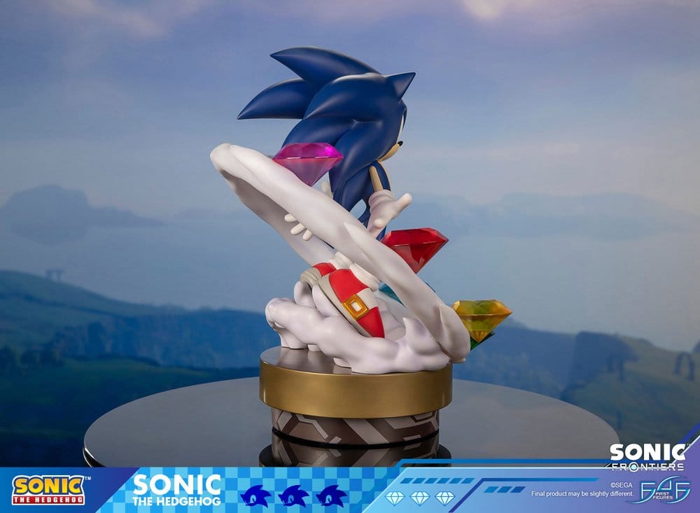 First 4 Figures Sonic The Hedgehog Sonic Frontiers Sonic Statue