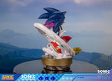 First 4 Figures Sonic The Hedgehog Sonic Frontiers Sonic Statue