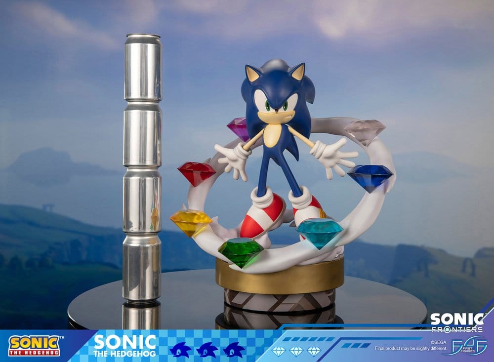 First 4 Figures Sonic The Hedgehog Sonic Frontiers Sonic Statue